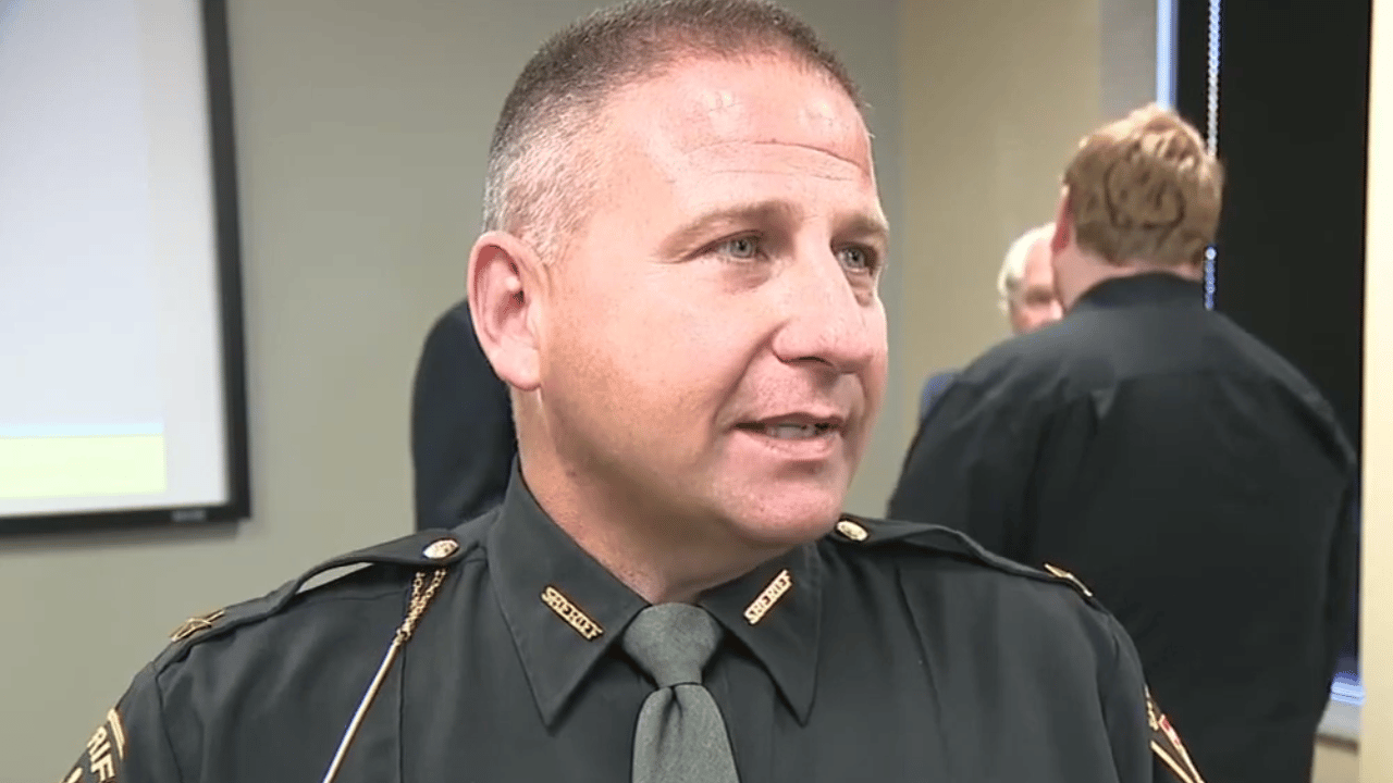 Ohio hate speech flyers -- Montgomery County sheriff Rob Streck
