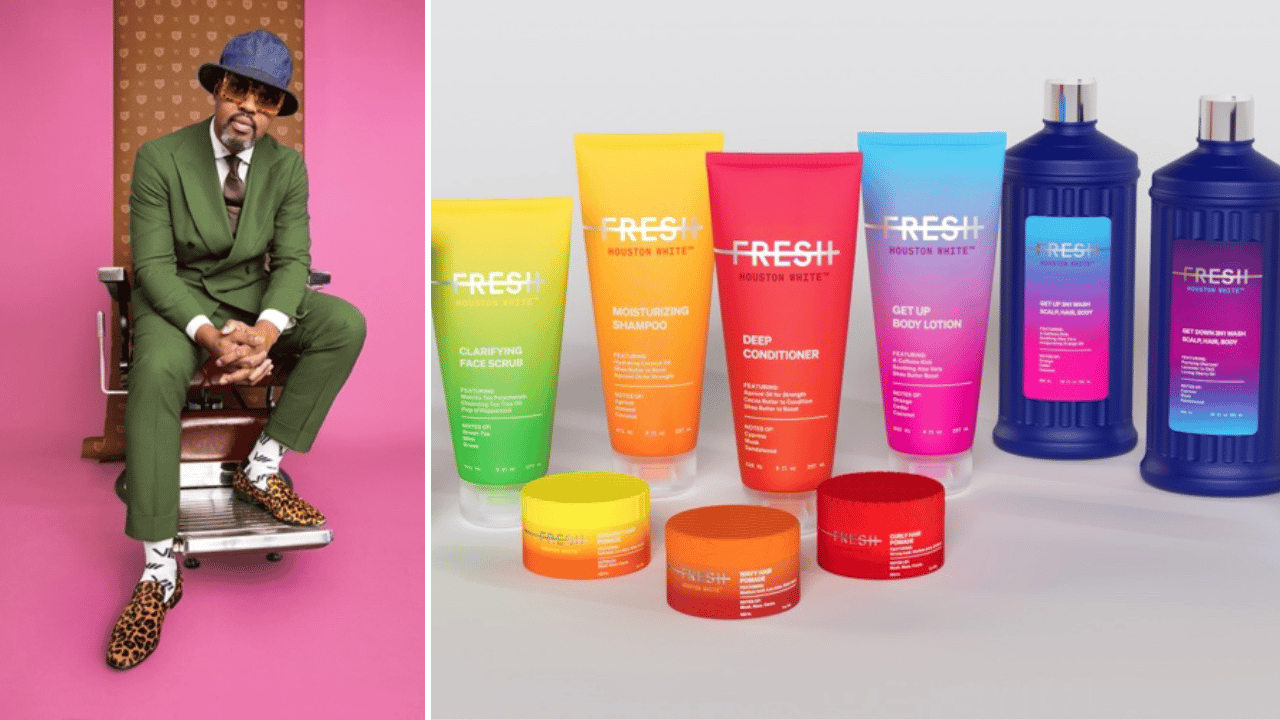 FRESH by Houston White, Houston White Target, Houston White personal care brand, Houston White Target collaboration 
theGrio.com