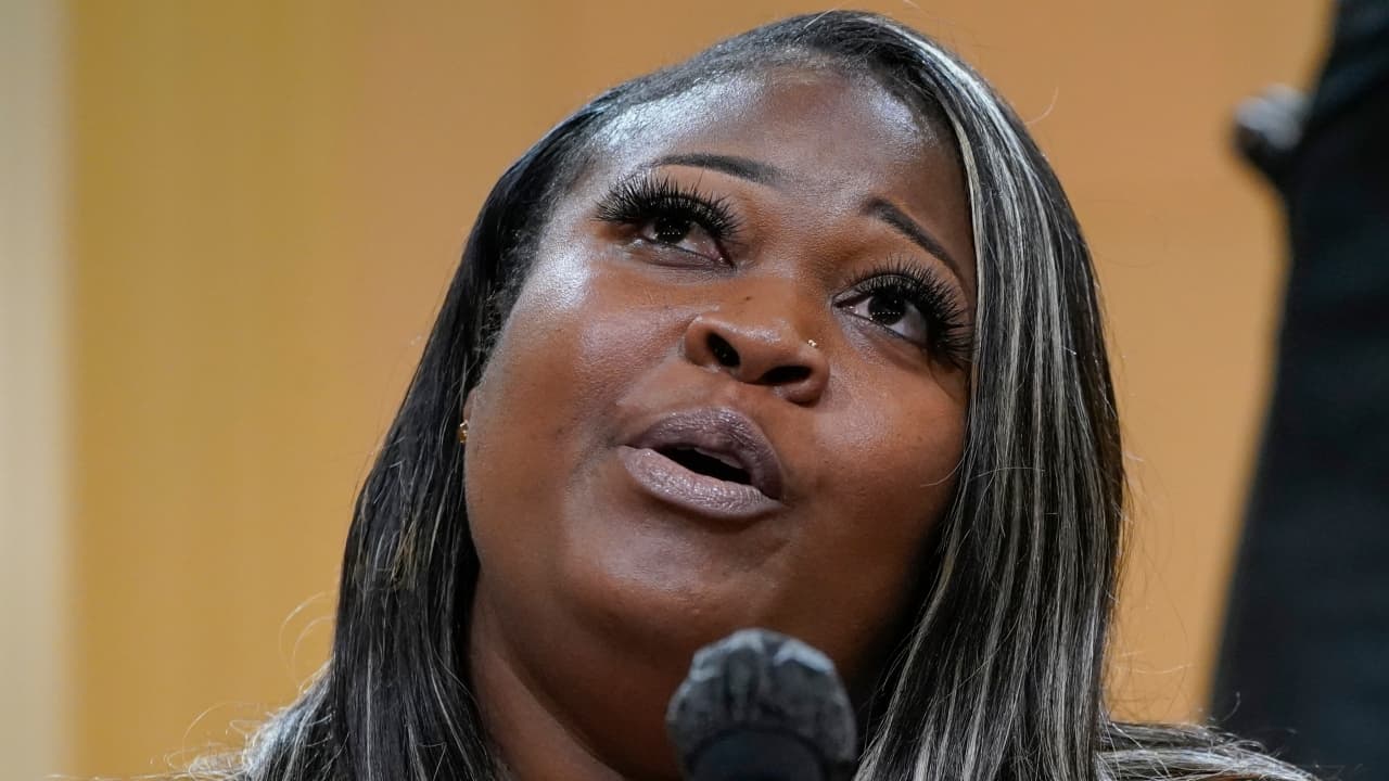 Former Georgia election worker Wandrea “Shaye” Moss