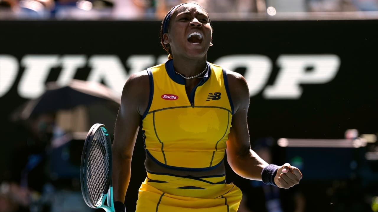 Tennis player Coco Gauff