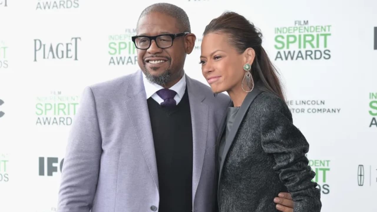 Actors Forest Whitaker and Keisha Nash