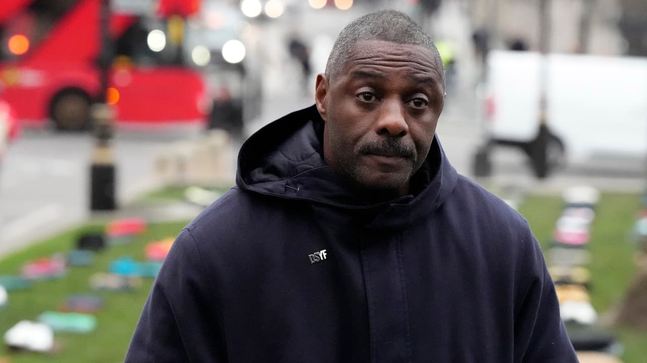 British actor Idris Elba
