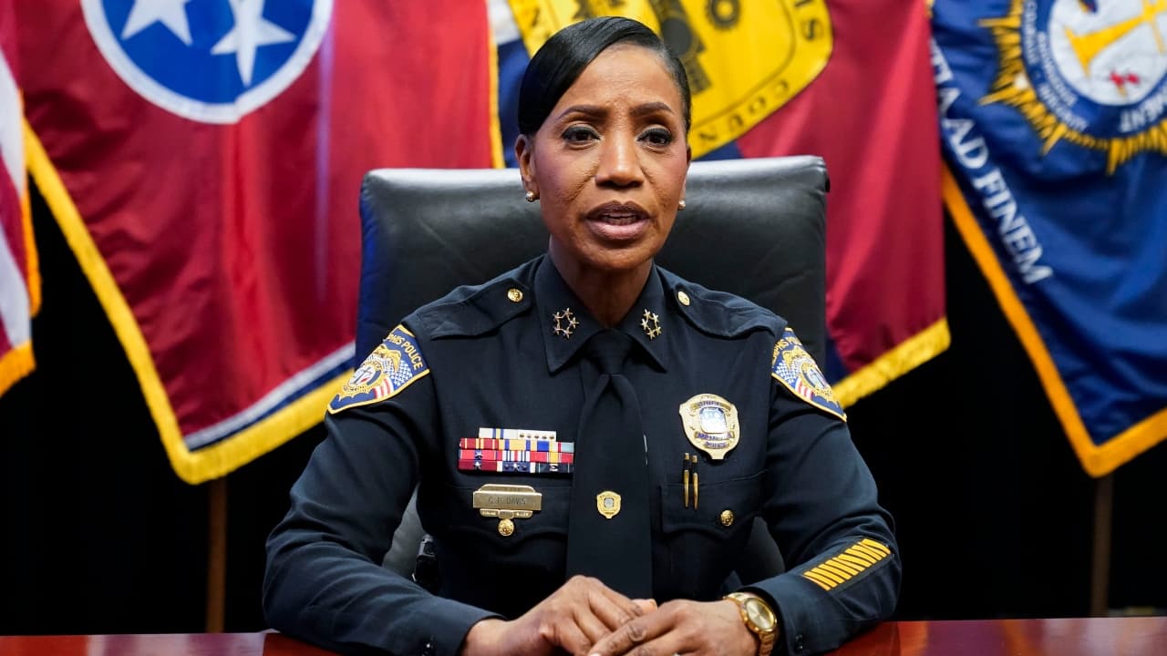 Memphis Police Director Cerelyn “C.J.” Davis