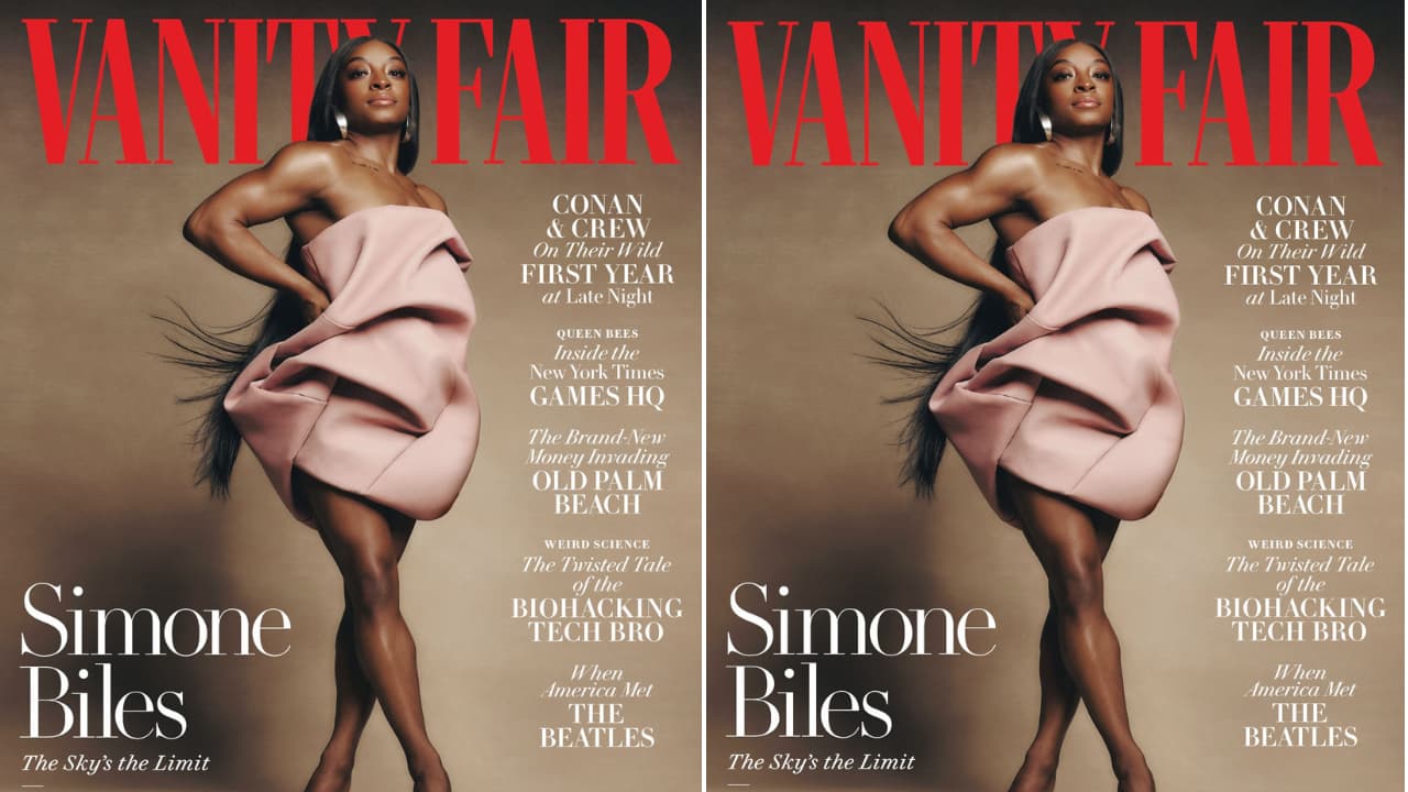 Simone Biles Vanity Fair, Simone Biles Johnathan Owens, Who is Simone Biles husband?, How many Olympic golds does Simone Biles have?, Will Simone Biles be in the 2024 Paris Olympics? theGrio.com