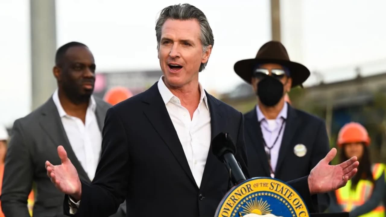 California Gov. Gavin Newsom
