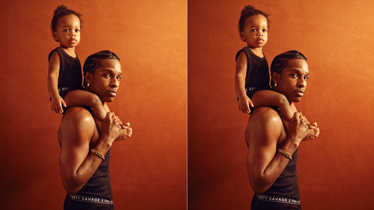 RZA Savage X Fenty, A$AP Rocky Savage X Fenty, RZA Rihanna, What are Rihanna's kids' names?, Does Rihanna have two sons?, How old is Rihanna's son?, Rihanna Savage X Fenty theGrio.com