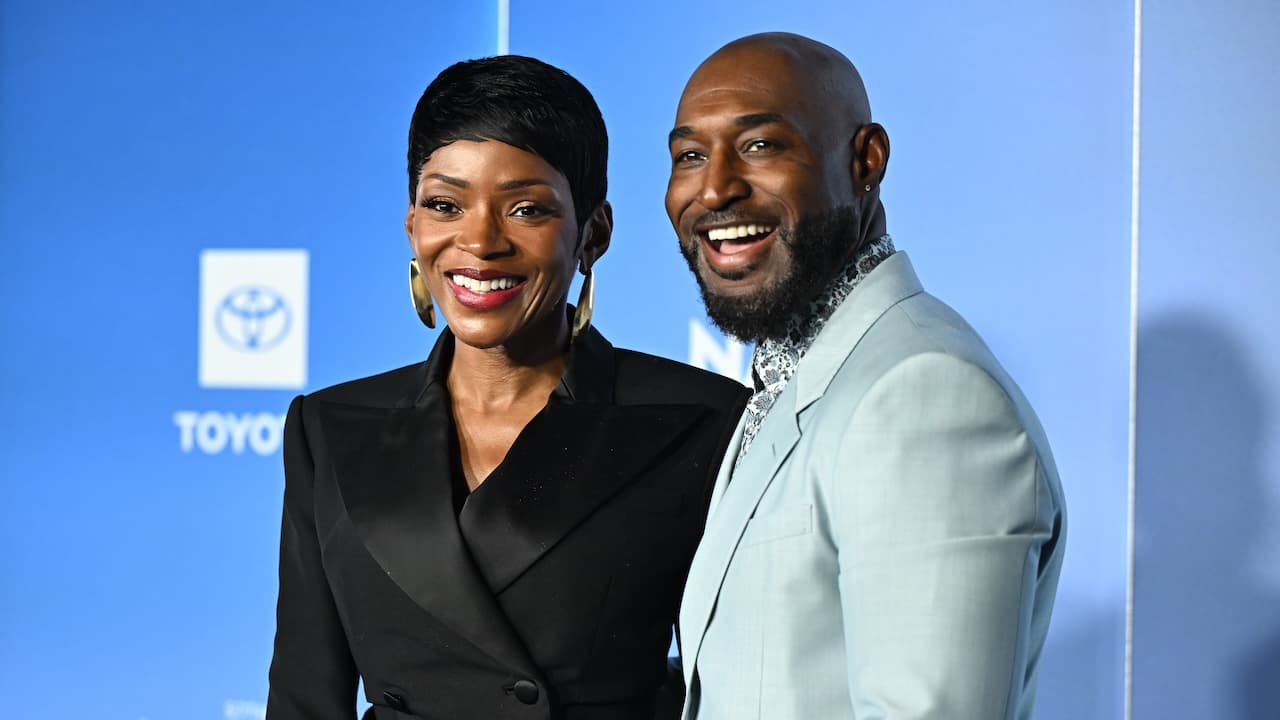 Adrian Holmes, Adrian Holmes Bel Air, Caroline Chikezie Adrian Holmes, Caroline Chikezie Marriage, Adrian Holmes Marriage,