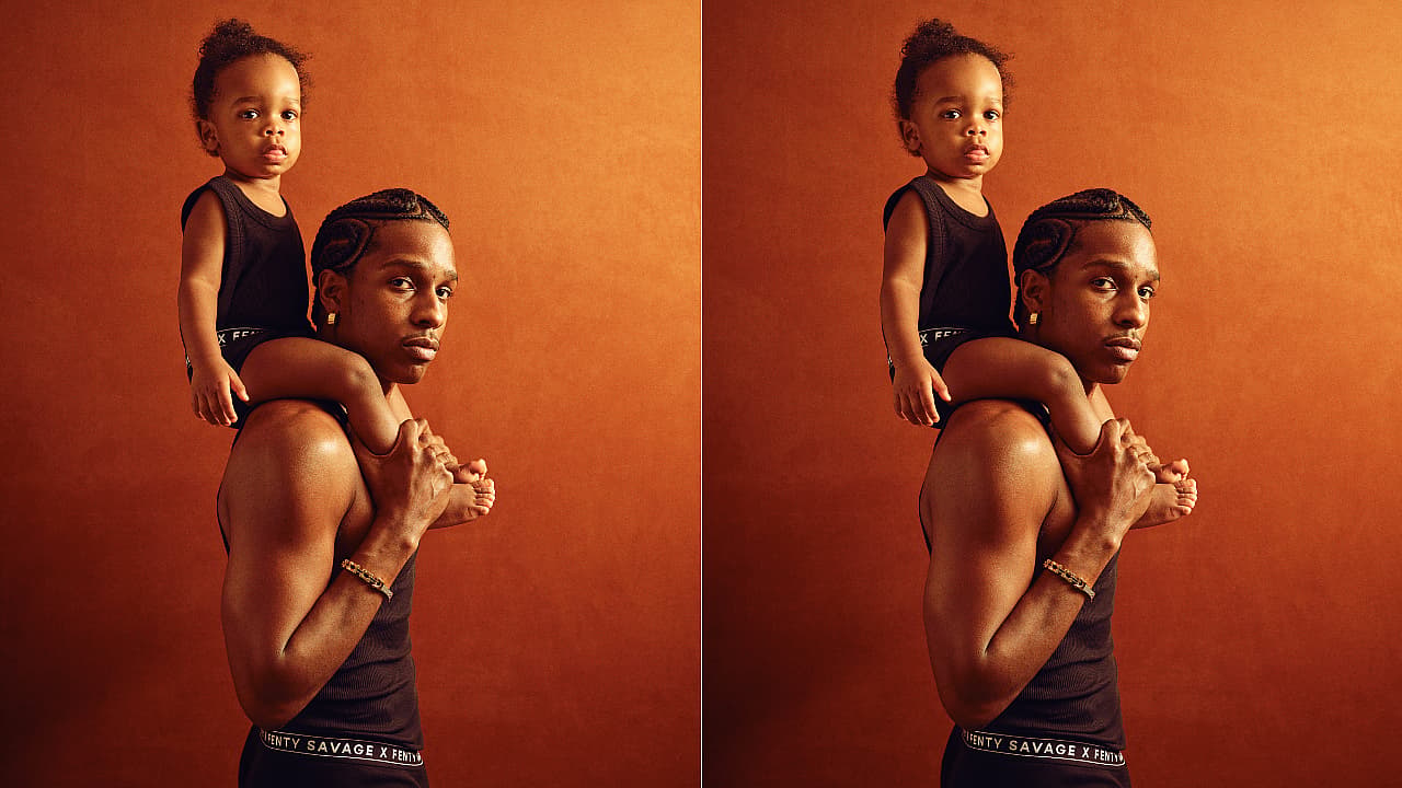 RZA Savage X Fenty, A$AP Rocky Savage X Fenty, RZA Rihanna, What are Rihanna's kids' names?, Does Rihanna have two sons?, How old is Rihanna's son?, Rihanna Savage X Fenty theGrio.com