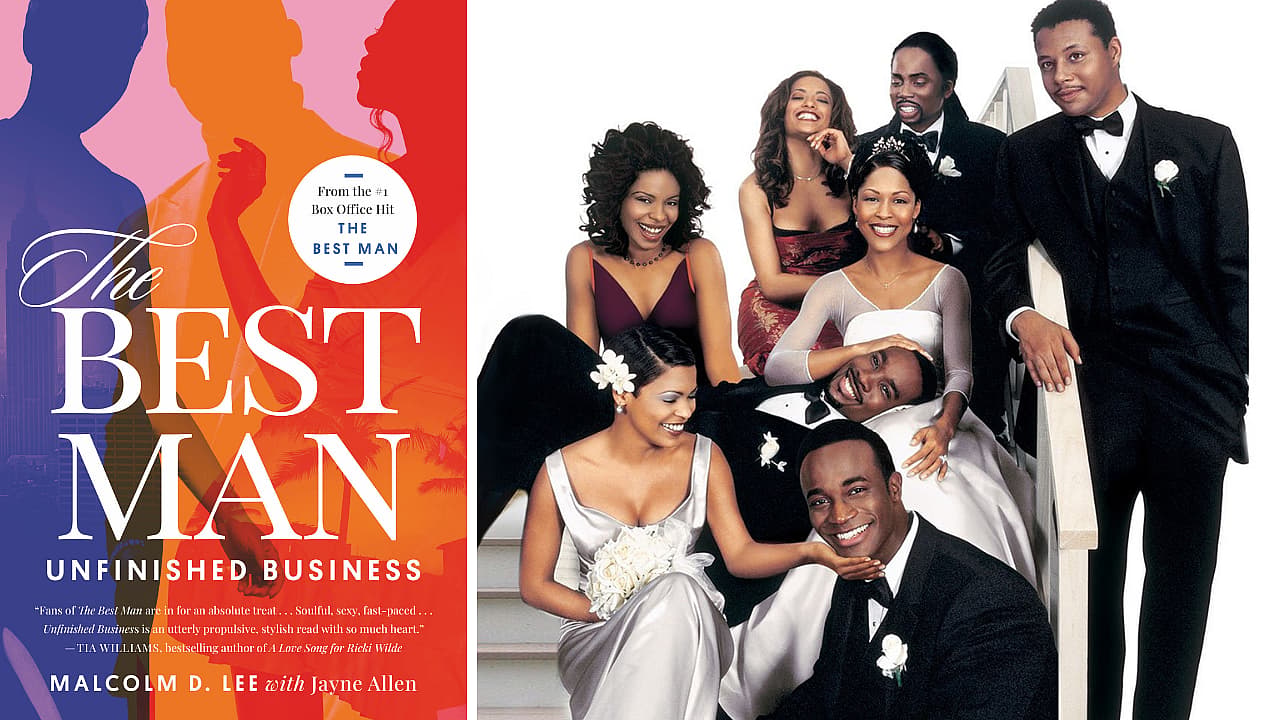The Best Man: Unfinished Business, The Best man book series, The Best Man Holiday book, Malcolm D Lee The Best Man book, Jayna Allen The Best Man book theGrio.com