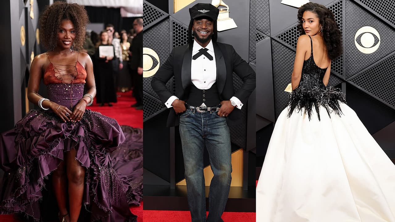 Grammy fashion from Shaboozey Doechii and Olivia Dean