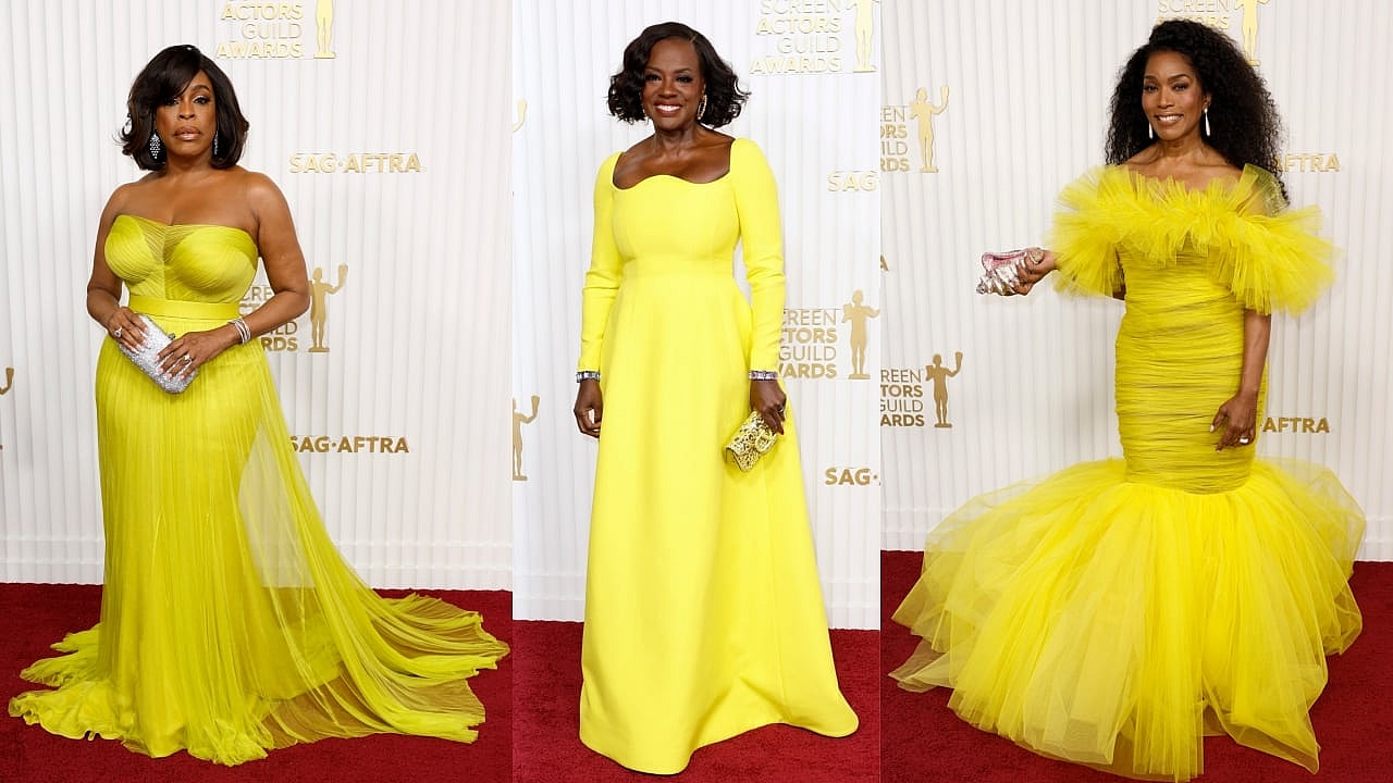 29th Annual Screen Actors Guild Awards, SAG Awards red carpet, Awards Season, red carpet style, theGrio.com