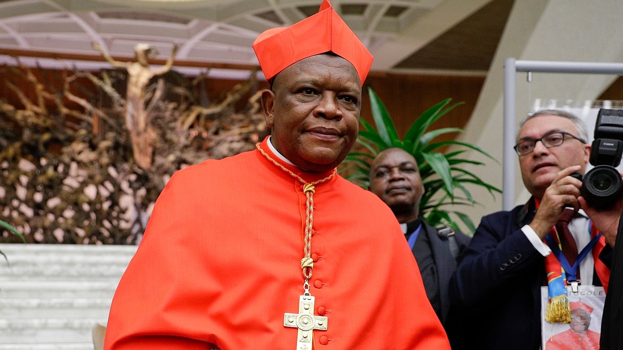 Congolese Cardinal Fridolin Ambongo