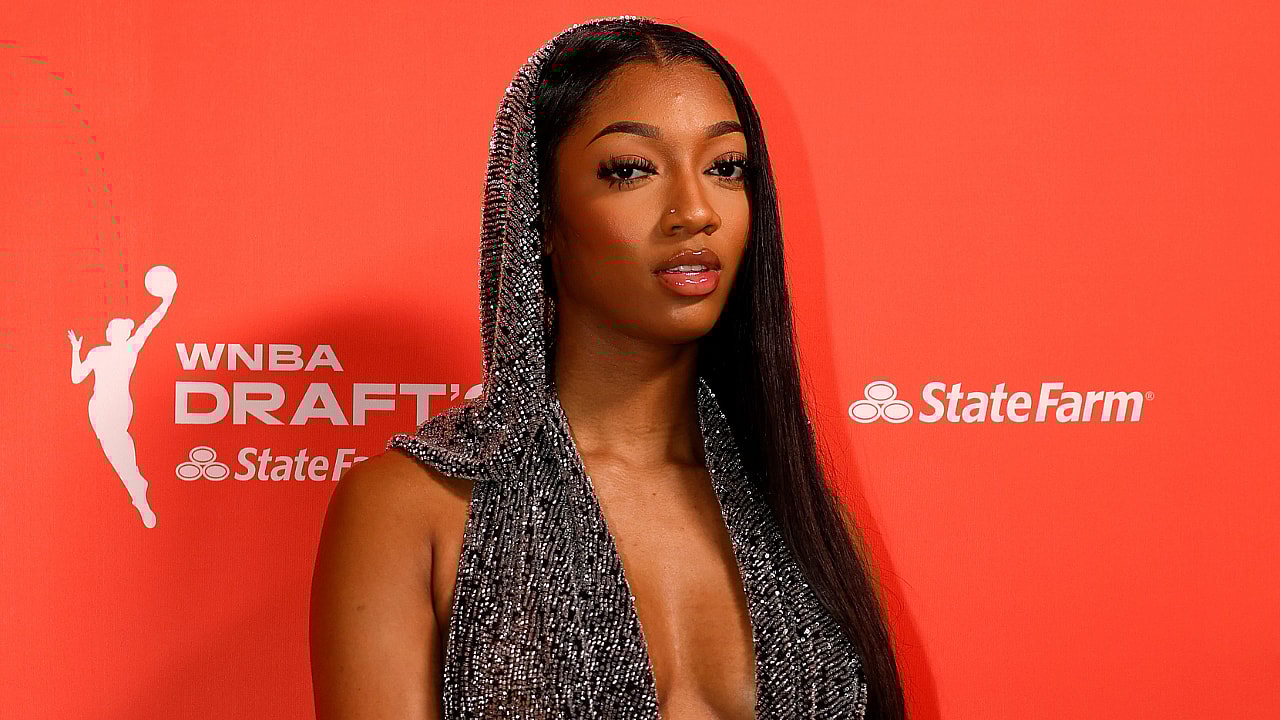 Angel Reese WNBA Draft, WNBA Draft fashion 2024, best dressed WNBA Draft, sports fashion, athletes fashion, 2024 WNBA Draft fashion, fashion looks at WNBA Draft theGrio.com