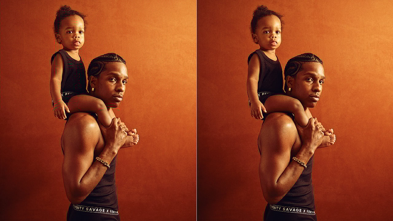 RZA Savage X Fenty, A$AP Rocky Savage X Fenty, RZA Rihanna, What are Rihanna's kids' names?, Does Rihanna have two sons?, How old is Rihanna's son?, Rihanna Savage X Fenty theGrio.com