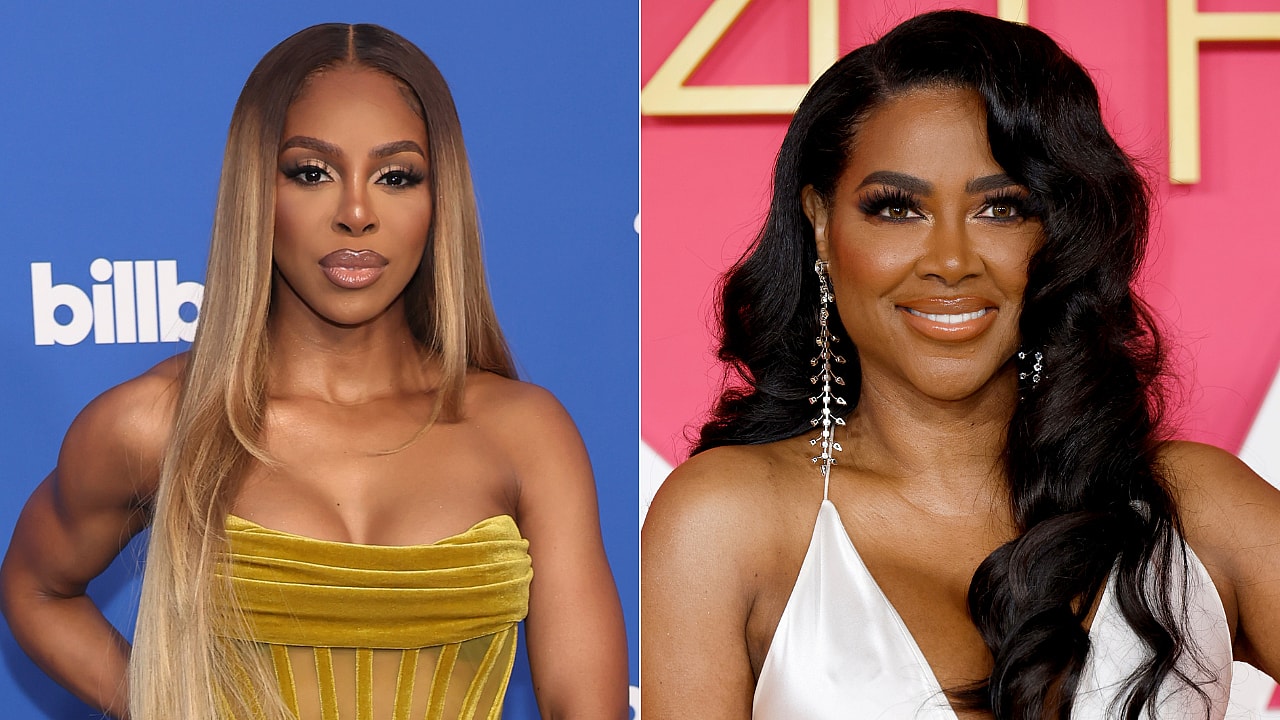 Kenya Moore Candiace Dillard Bassett, Candiace Dillard bassett Kenya RHOA, Kenya RHOA, Kenya real housewives of atlanta, Kenya Moore drama, Kenya Moore Brittany Eady drama, what happened to Kenya moore RHOA, RHOA Season 16 theGrio.com