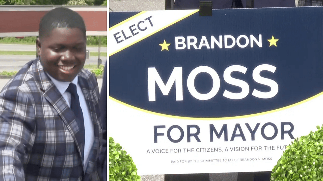 Brandon Moss mayor, 18 year old running for mayor, Brandon Moss Fairfield Alabama, Black mayor candidates, youngest mayor candidates theGrio.com