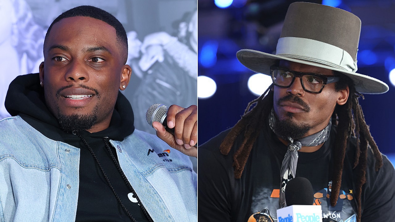 Woody McClain Cam Newton, Wood McClain emotional, Men's mental health month, Woody McClain, Woody McClain kids, Woody McClain twin girls, Woody McClain TV shows, Woody McClain movies theGrio.com