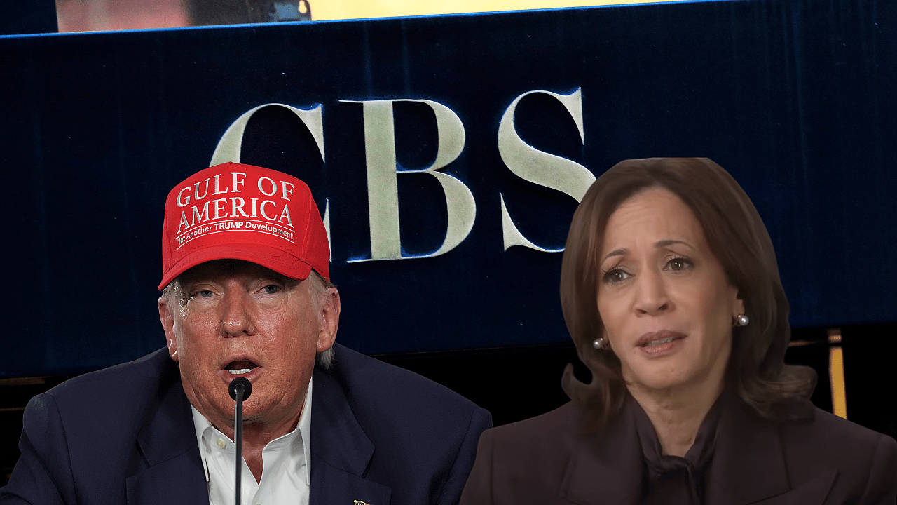 Donald Trump, CBS, 60 Minutes, Kamala Harris, theGrio.com