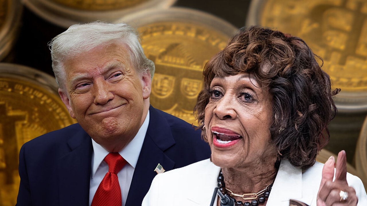 Donald Trump, Crypto, Bitcoin, Maxine Waters, theGrio.com