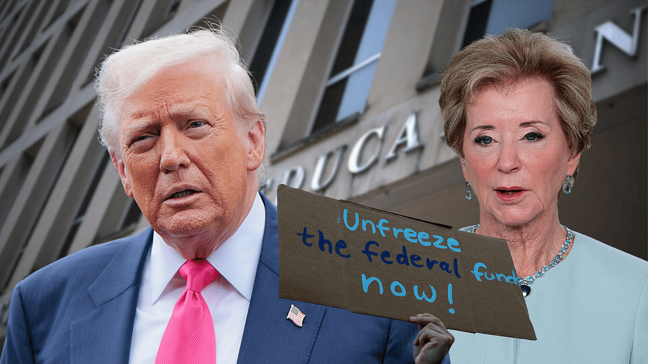 Donald Trump, Linda McMahon, Education Department, theGrio.com