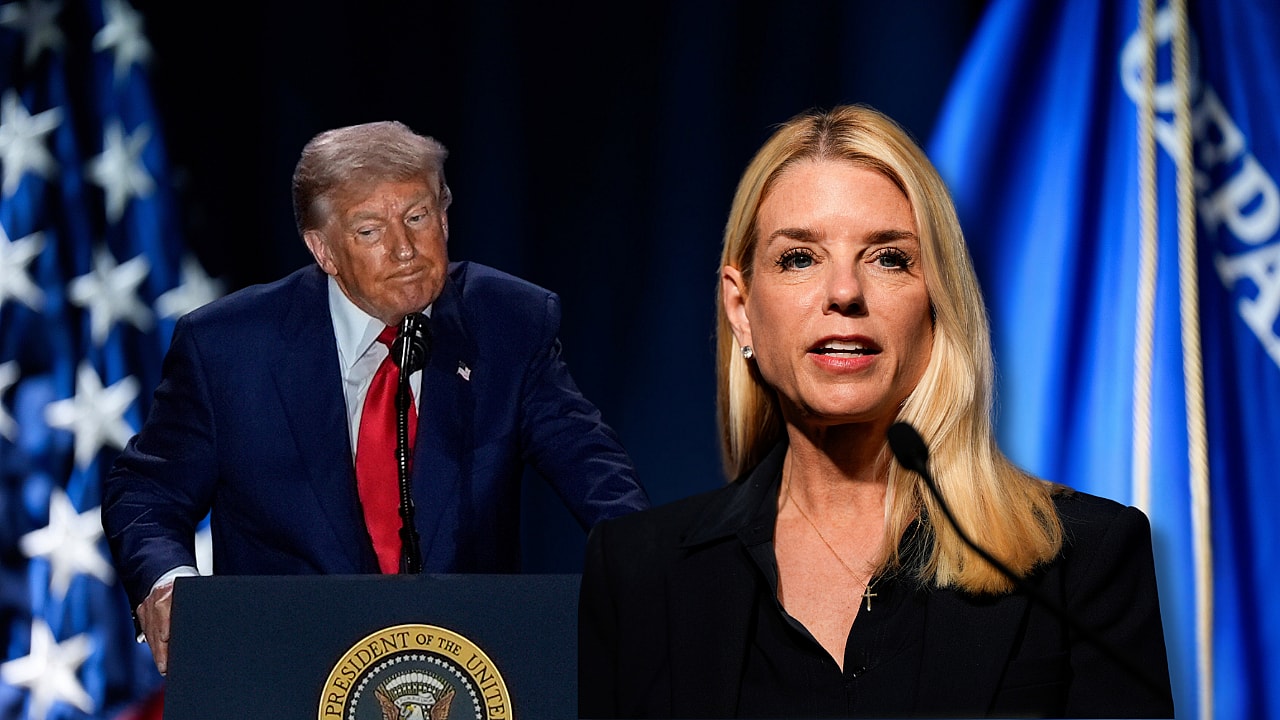Bondi Trump, Pam Bondi Trump, Trump epstein files, Bondi Epstein, epstein files theGrio.com