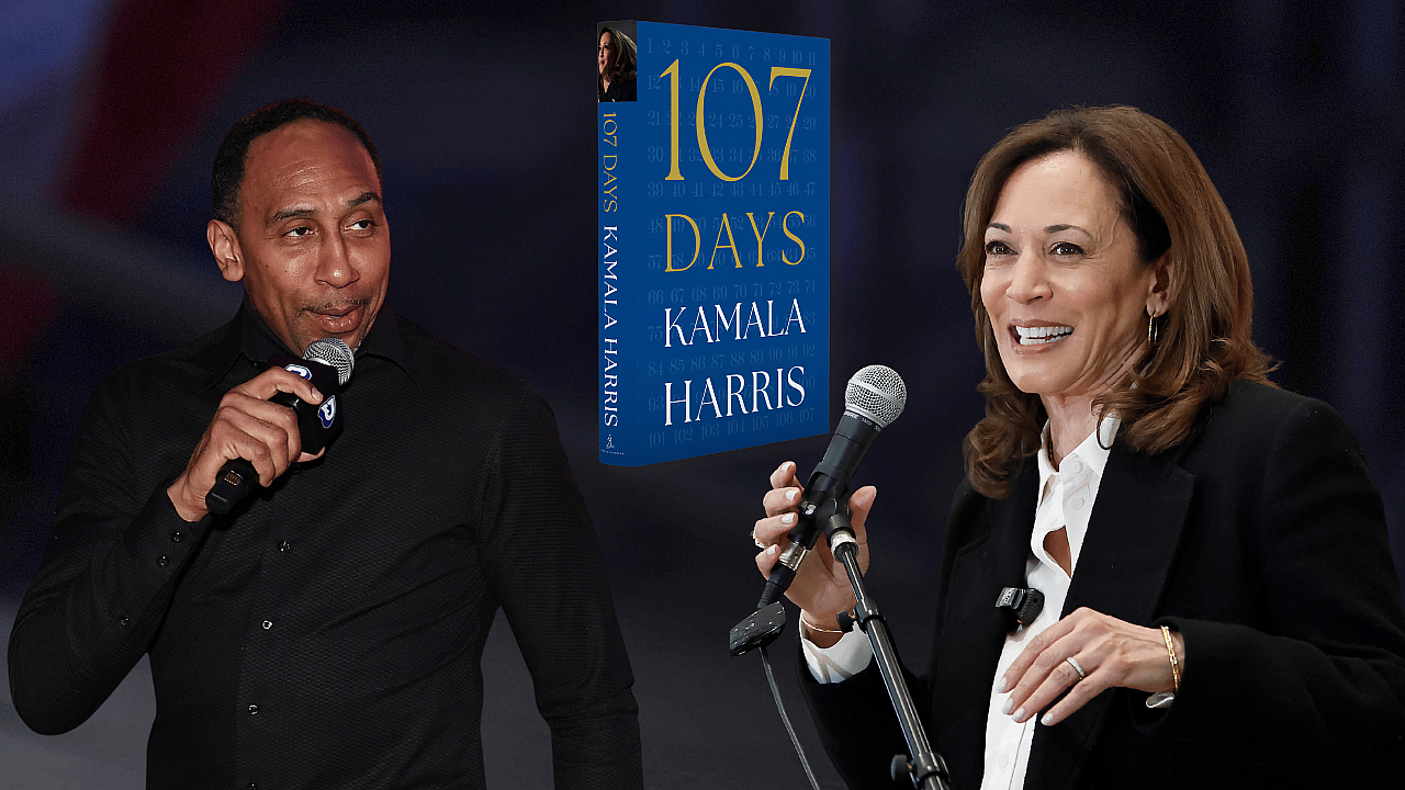 Stephen A. Smith, Stephen A. Smith Kamala Harris, Kamala Harris, Kamala harris book, Kamala Harris 107 Days, 107 Days book theGrio.com