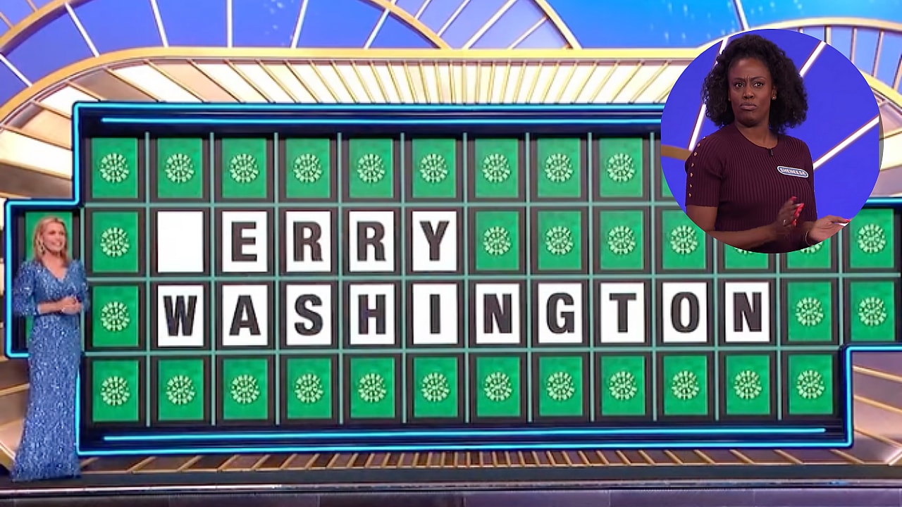 Berry Washington, Kerry washington wheel of fortune, Wheel of fortune berry washington theGrio.com
