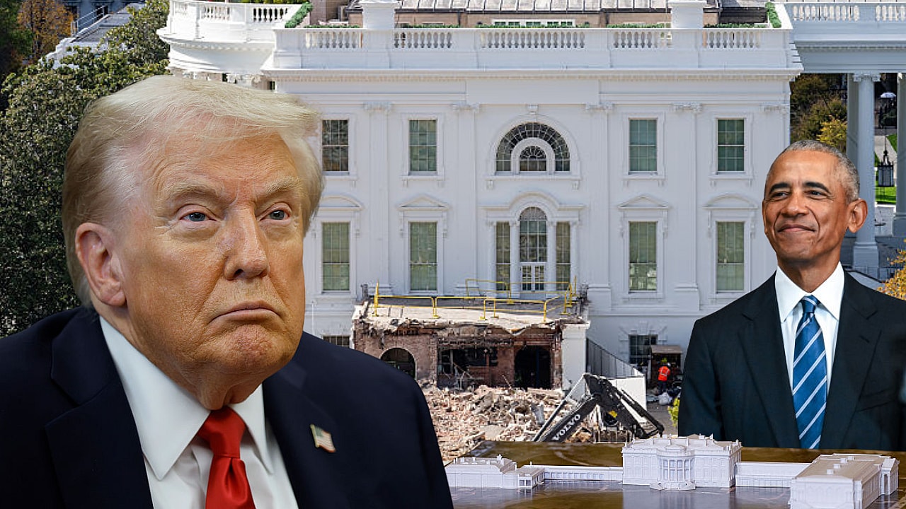 Donald Trump, Barack Obama, White House, ballroom, theGrio.com