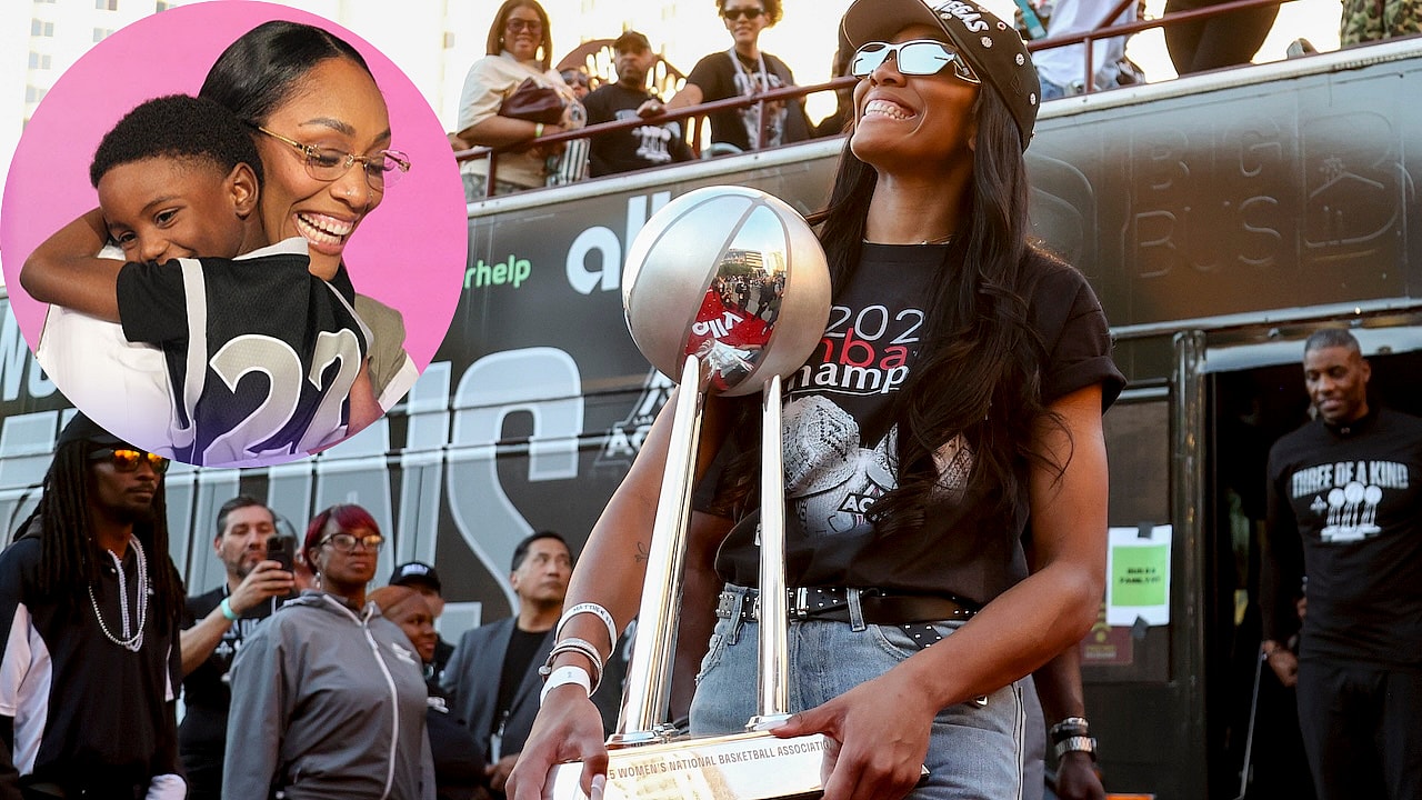 A'ja Wilson, A'ja Wilson Iman Taylor, A'ja Wilson Jennifer Hudson Show