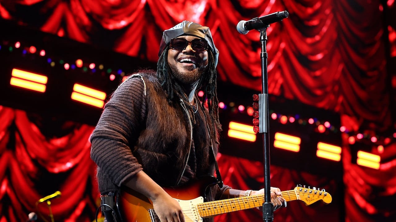 Leon Thomas, Leon Thomas Grammys, Leon Thomas Stevie Wonder