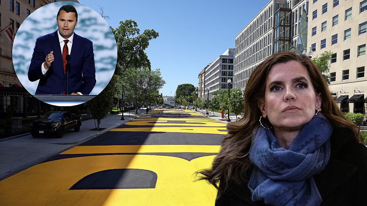 Nancy Mace, Charlie Kirk, Black Lives Matter Plaza