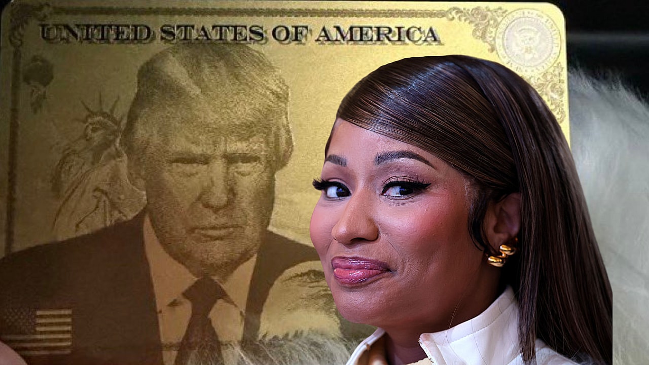 Nicki Minaj, Trump Gold Card, theGrio.com