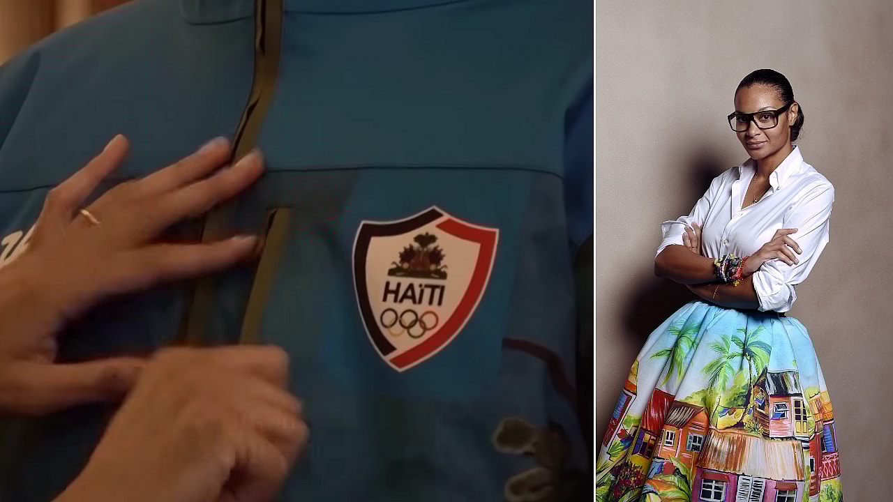 Haiti Winter Olympics, winter olympics 2026, winter olympics fashion, stella jean theGrio.com