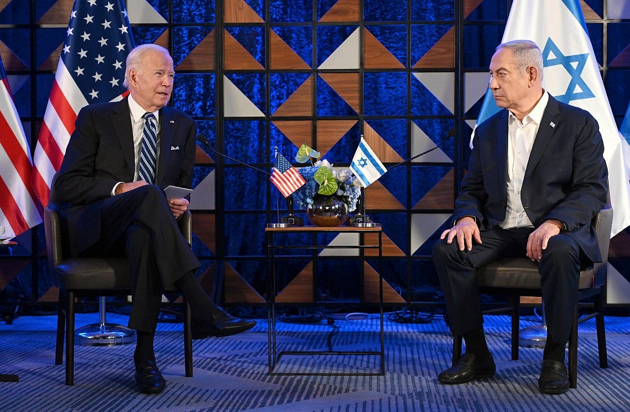 President Joe Biden and Israeli Prime Minister Benjamin Netanyahu