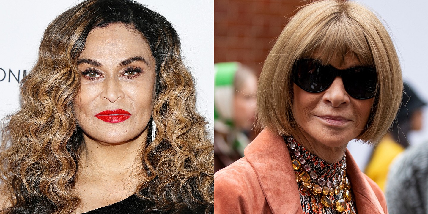 Tina Knowles Anna Wintour Vogue thegrio.com