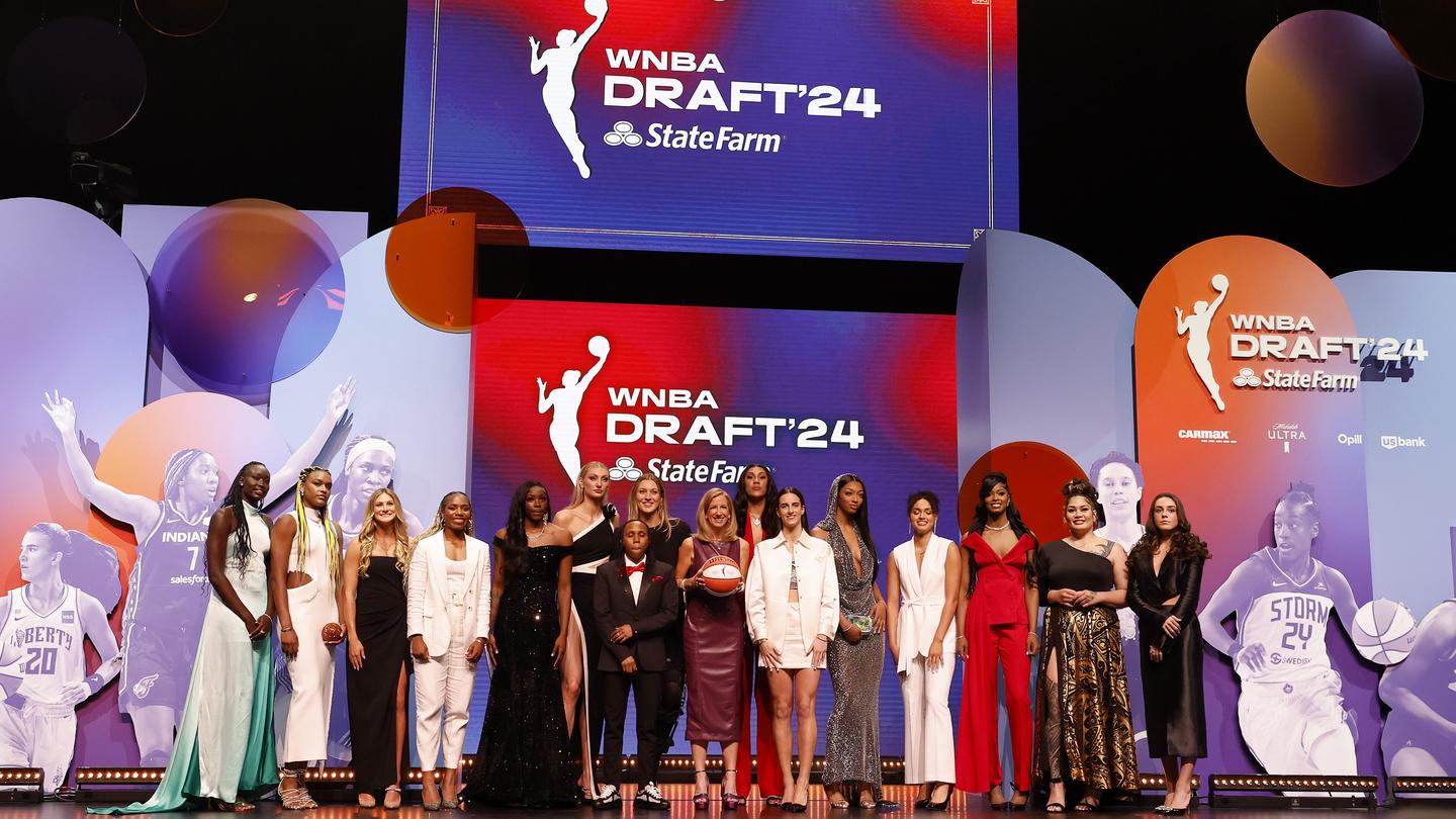WNBA, WNBA Draft, 2024 WNBA Draft, 2024 WNBA Draft rookies, women's basketball, women's college basketball, NCAA women's basketball, Angel Reese, Rickea Jackson, Cathy Englebert, Celeste Taylor, Charisma Osborne, women's sports, women in sports, NBA wage gap, WNBA wage gap, NIL deals, theGrio.com