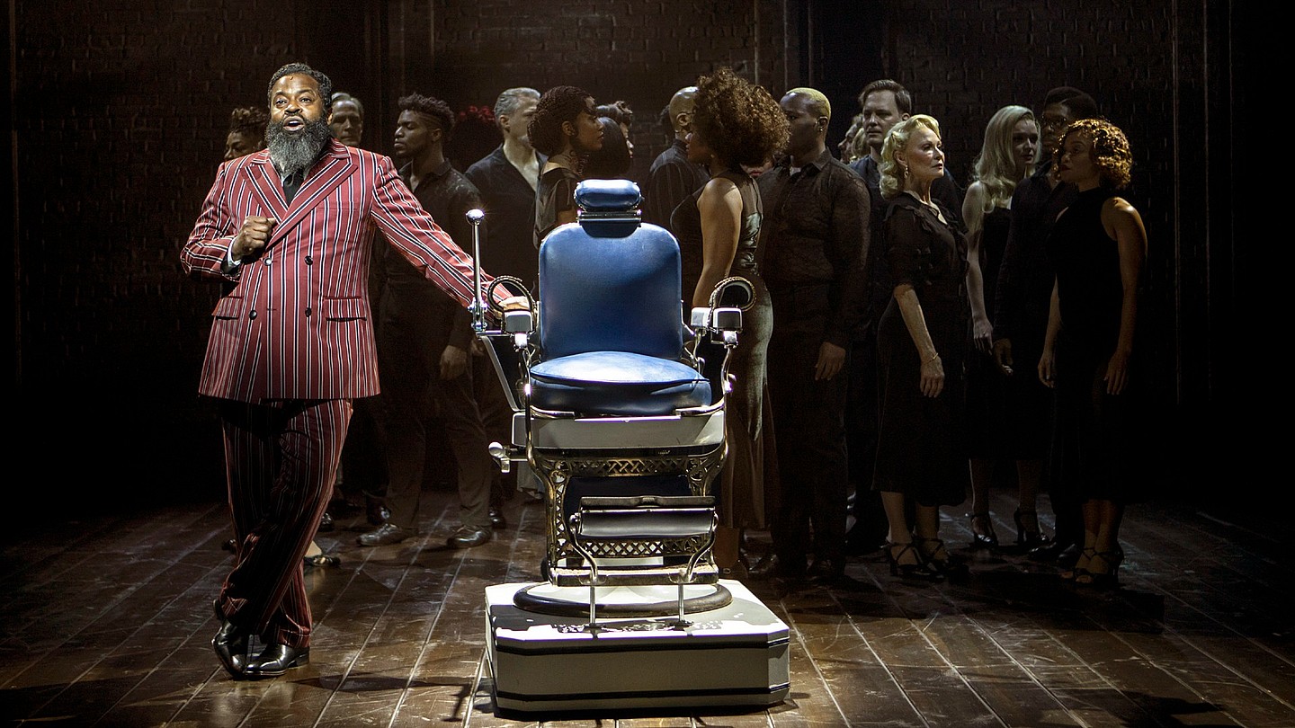 Black Thought (Tariq Trotter of The Roots) in the musical "Black No More"