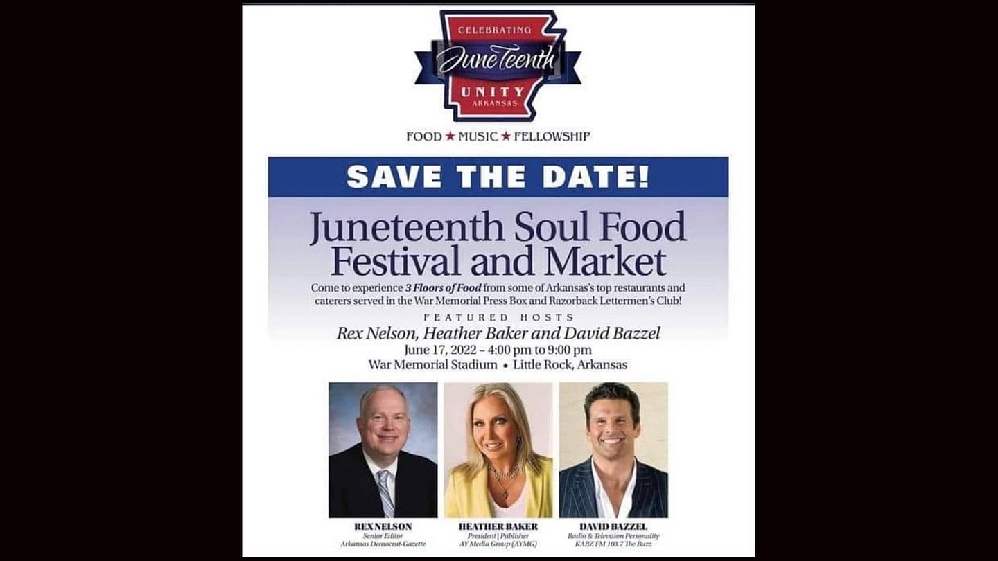 Flyer for Juneteenth event