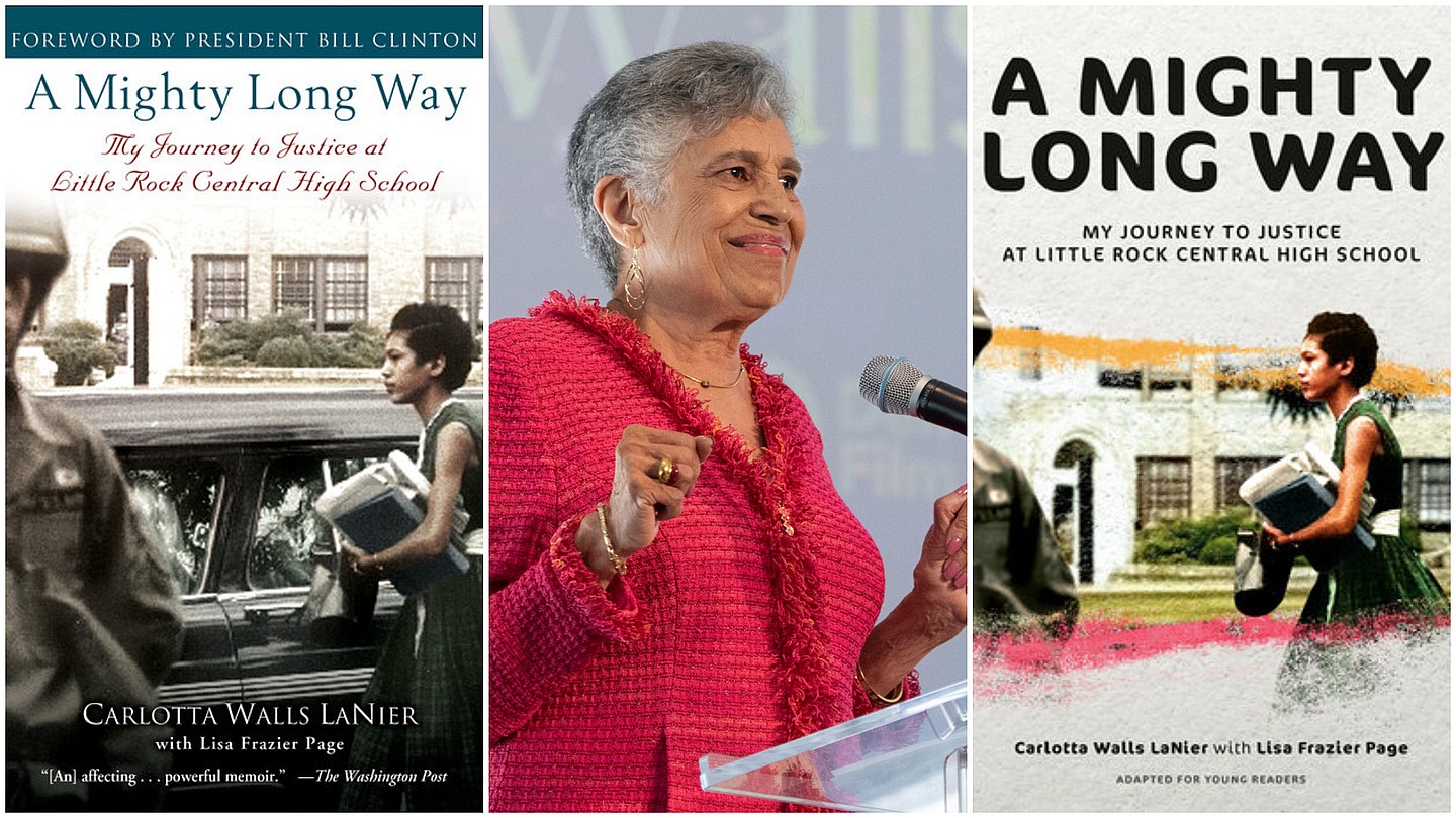 Carlotta Walls LaNier, Little Rock Nine, Brown v. Board of Education, A Mighty Long Way, civil rights, Black history, school segregation, education, theGrio.com