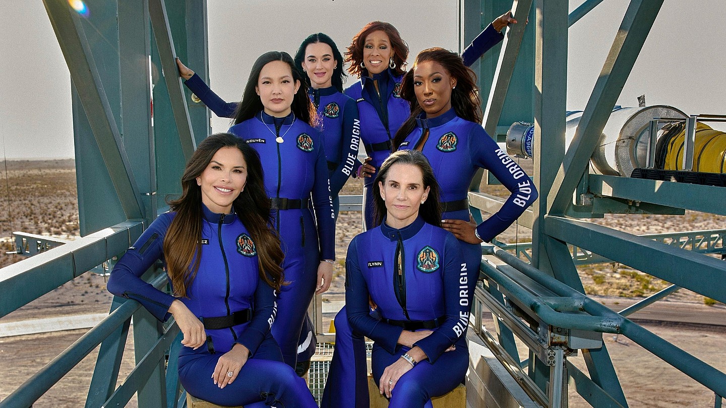 Blue Origin Aisha Bowe Gayle King