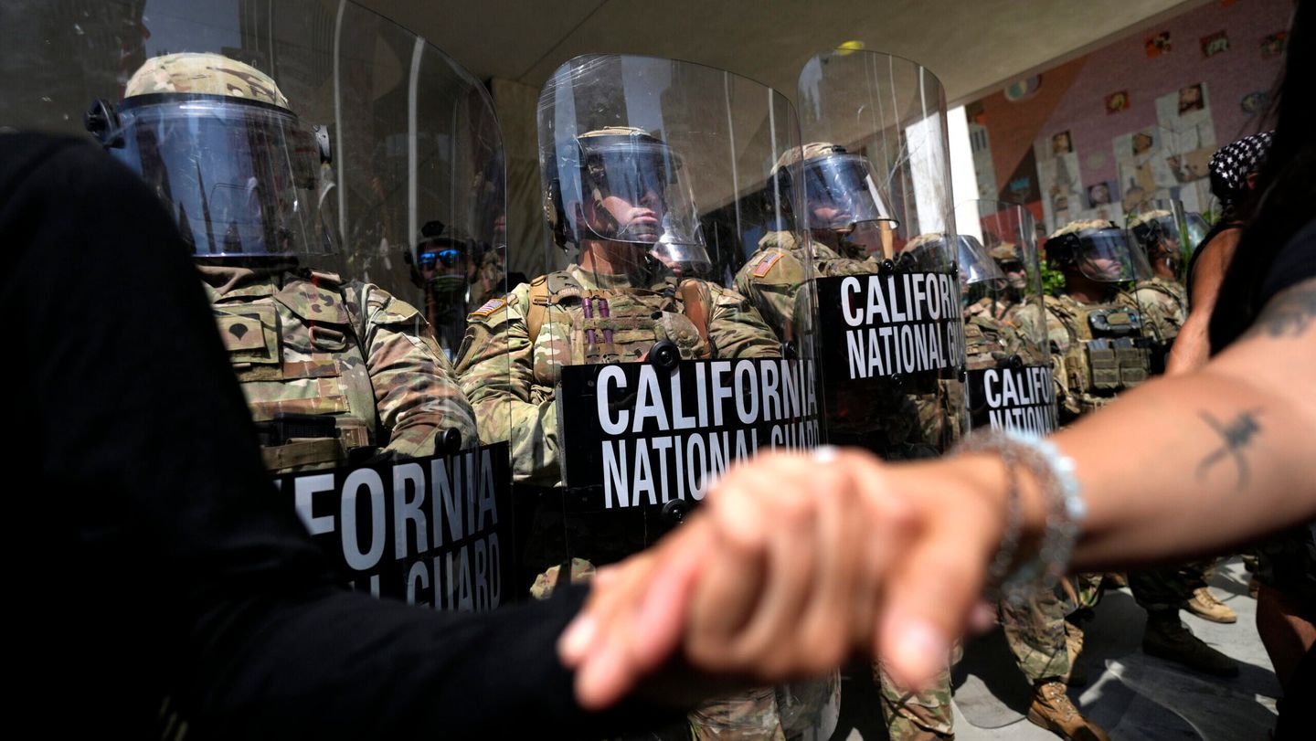 thegrio, California National Guard, U.S. Military, Trump