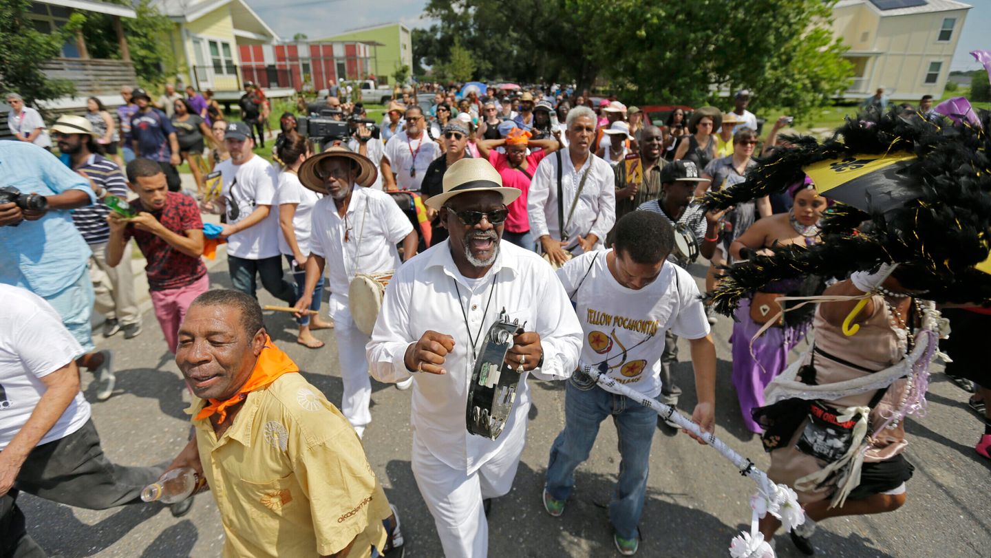 Hurricane Katrina, Second Line parade, New Orleans, theGrio.com