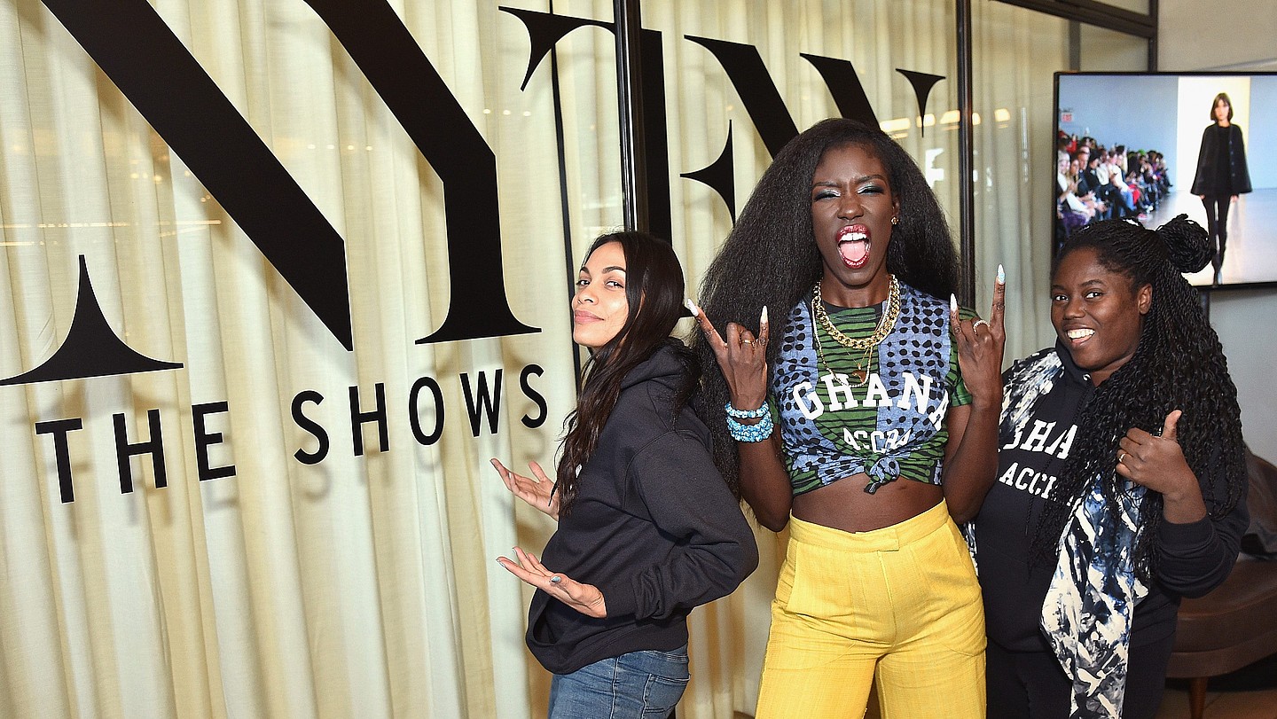 NYFW, New York Fashion Week, Black designers, Black designers at NYFW, Rosario Dawson, Sergio Dawson, Fashion Week, theGrio.com