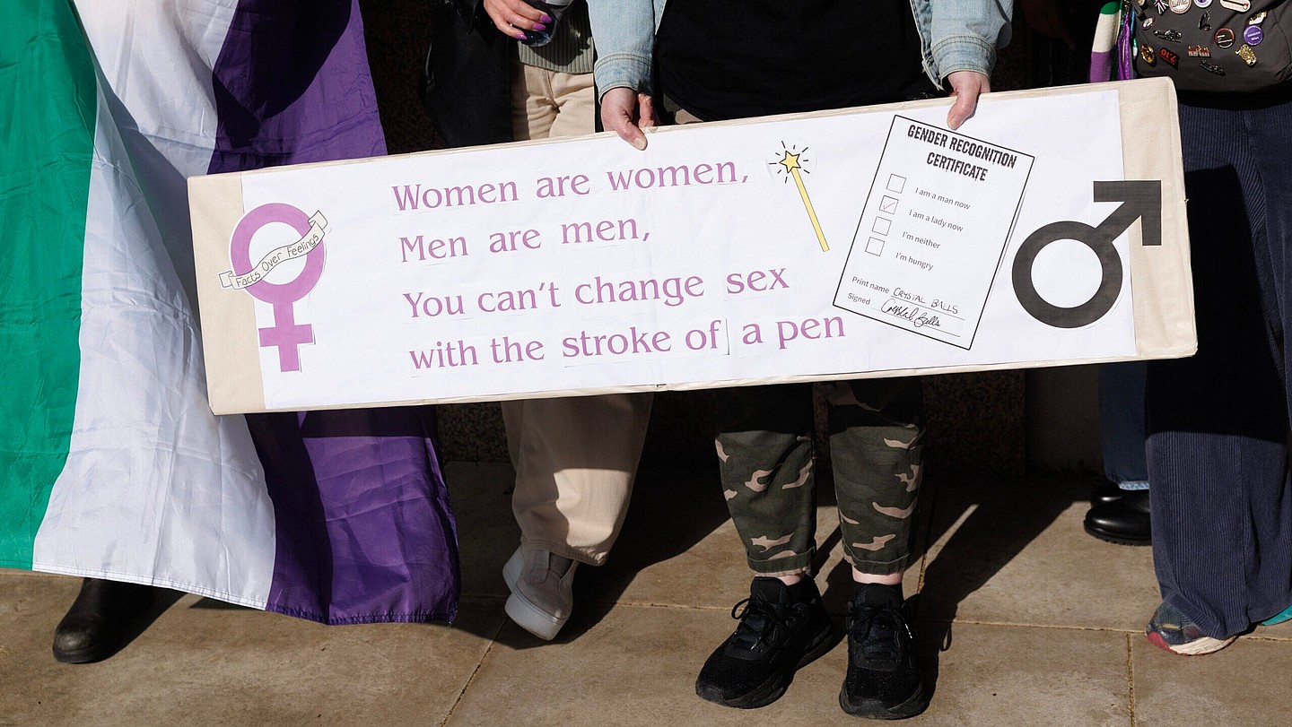 UK Supreme Court trans women, UK transgender women, UK supreme court definition of women, Trump transgender women sports, Trump Maine lawsuit, DOJ Maine lawsuit, DOJ transgender women lawsuit theGrio.com