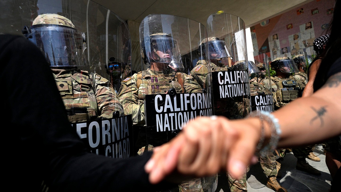 thegrio, California National Guard, U.S. Military, Trump