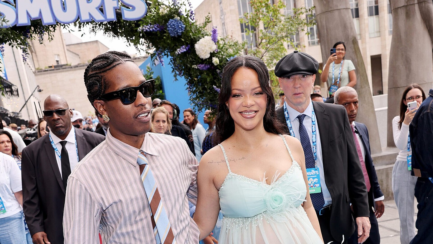 A$AP Rocky, Rihanna, Smurfs, Black celebrity families, Black celebrity children, The Wayans, theGrio.com