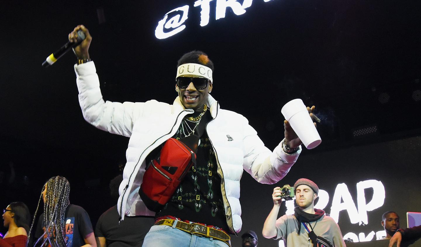 Soulja Boy Gucci Headband thegrio.com