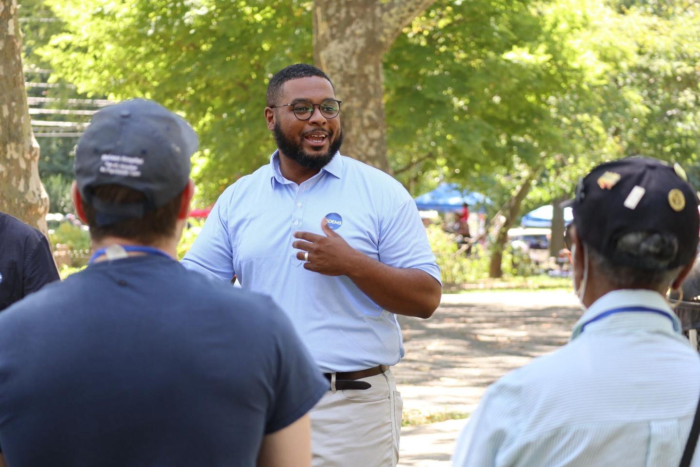 Pennsylvania lieutenant governor candidate Austin Davis