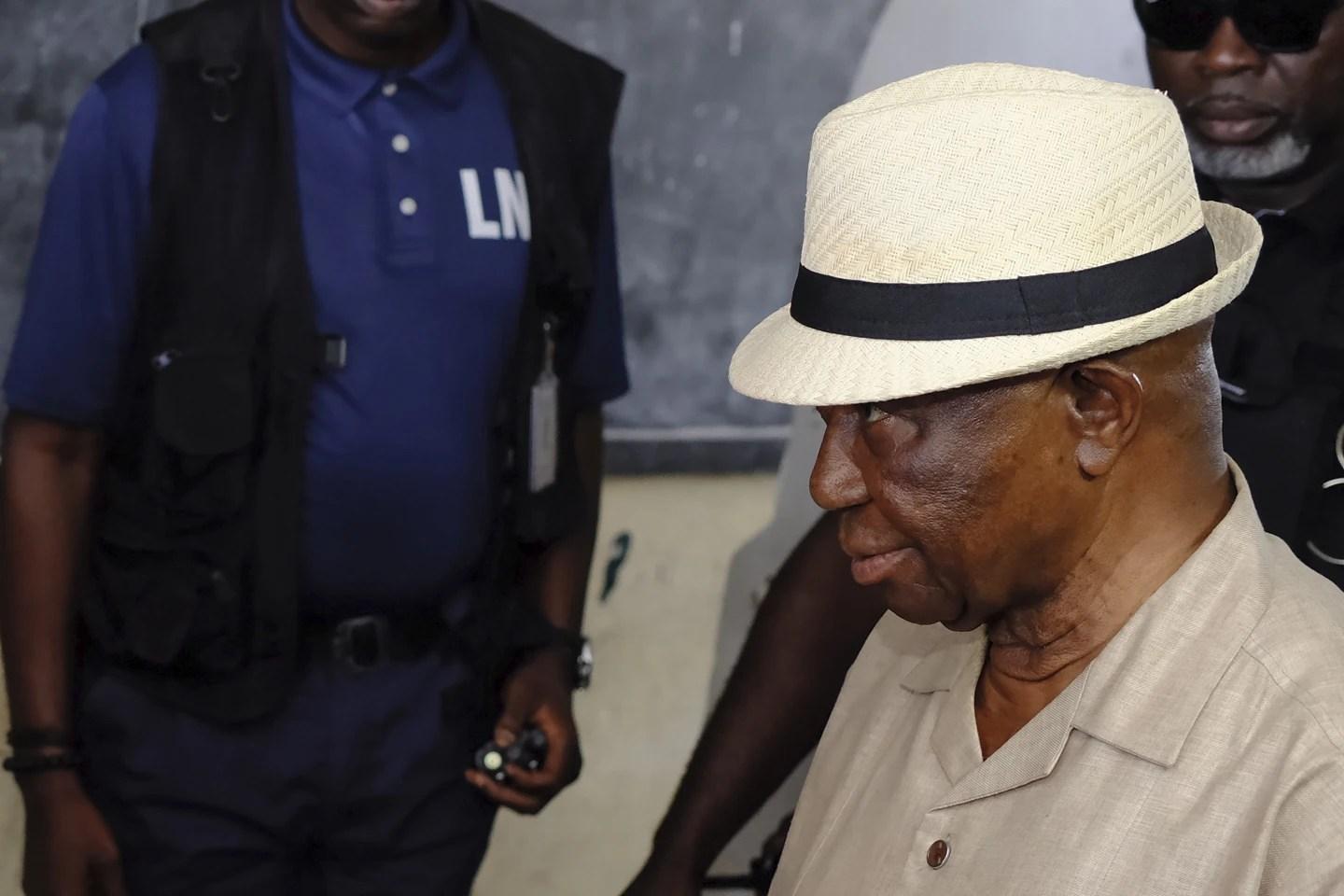 Liberian opposition candidate Joseph Boakai