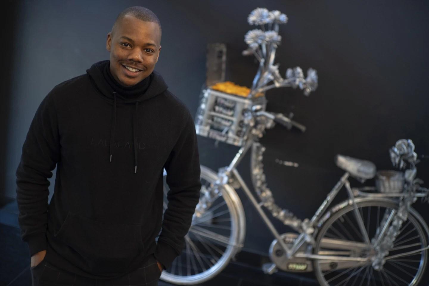 Michael Musandu, co-founder and CEO of AI fashion company Lalaland.ai